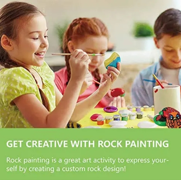 River Rocks for painting, arts and Crafts. 15-20 Pcs 5lbs. - Picture 6 of 7